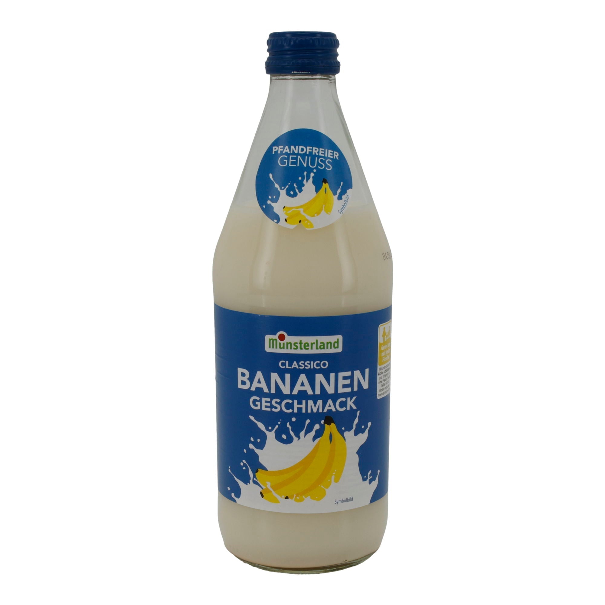 Milchmischgetränk Münsterland Classico Bananen Geschmack | Cremig | Mit Bananengeschmack | 500 ml MUENSTERLAND